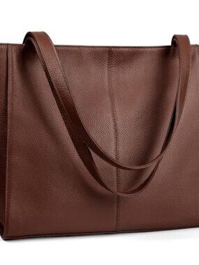 🆕 Genuine Leather Tote Bag for Women, Women's Leather Shoulder Bags Purses